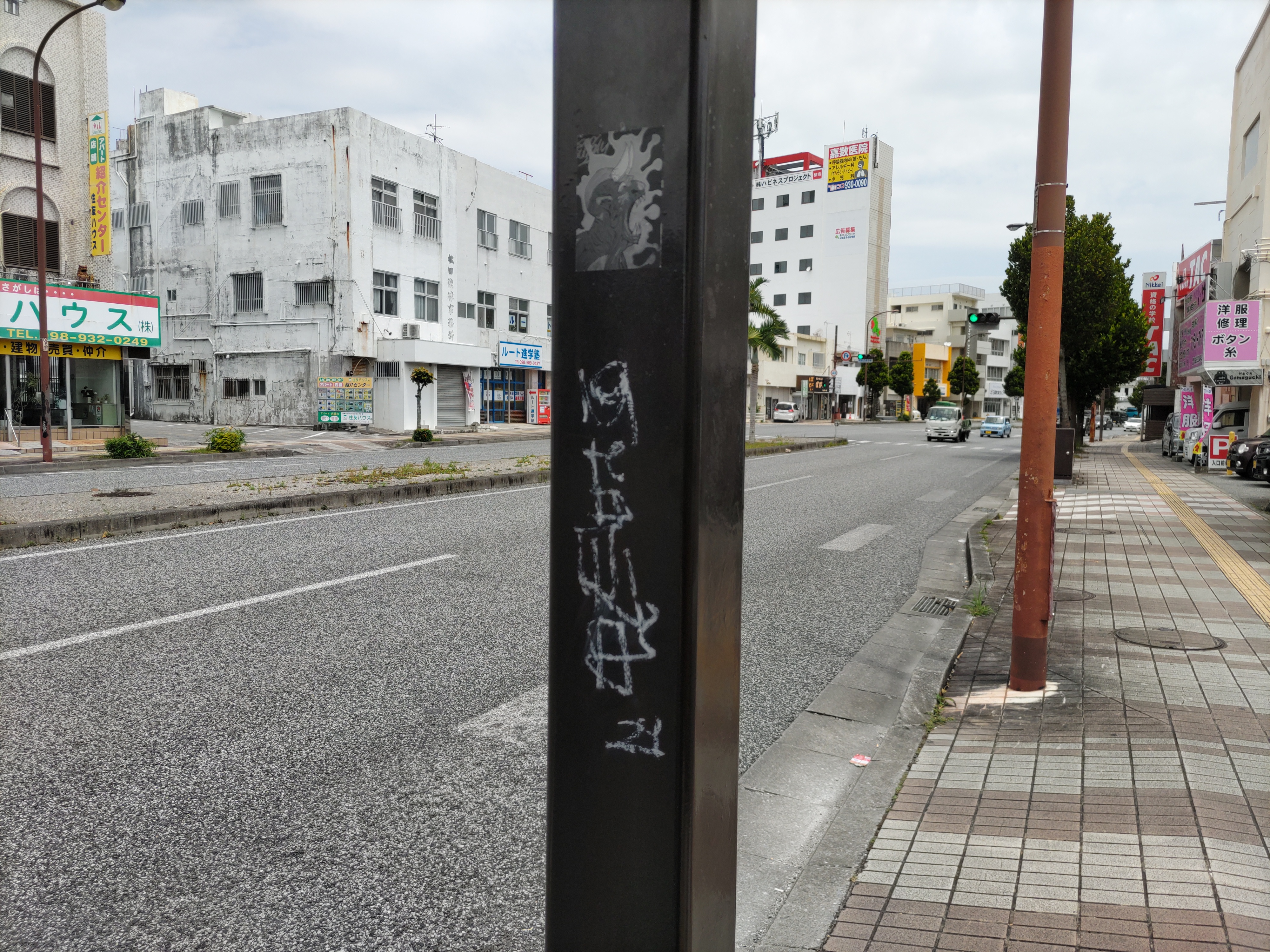 諸見バス停（上り）③